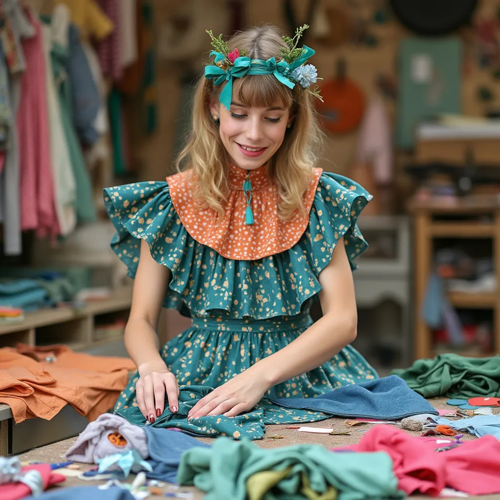 Sustainable costume creation process